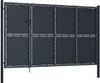 vidaXL Gartentor aus Stahl 350 x 150 cm Anthrazit Produktbild-Vorschau 1