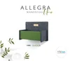 Hängeregal ALLEGRA "UNO" aus Filz (16x30x22 cm) in Produktbild-Vorschau 2