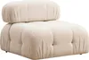 Hanah Home, Bubble O1 - Cream Bouclette, Canapés Voir les images du produit 10