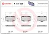 BREMBO Bremsbeläge Satz Vorne für TOYOTA LAND CRUISER 90 Produktbild-Vorschau 16
