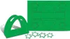 URSUS Laternenpackung Rundbogen, Grasgrün, 25Stk. Produktbild-Vorschau 1