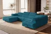 Wohnlandschaft Cordo U-Form XXL 345 cm Schlaffunktion 2 Produktbild-Vorschau 3