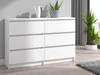 Roe Furniture | Kommode - 6 Schubladen - 120 cm - Weiß matt Produktbild-Vorschau 2