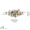 Wallity, Mihrimah, Wanddeko, Mehrfarbig, Metall, 113 x 44 x Produktbild-Vorschau 8
