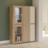 Forte ELISTON Vitrine 100 110, moderner Schrank mit Produktbild-Vorschau 1