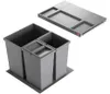 Popelnice Hailo 3301681 Allegro 430, sada 2x13 + 28 litrů, Náhled obrázku produktu 1