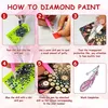 Instructions on how to do diamond painting. Produktbild-Vorschau