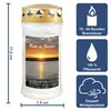 Jeka Gedenkkerze 100% Pflanzenöl Sonnenuntergang Grabkerze Produktbild-Vorschau 5