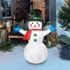 Aufblasbarer Schneemann,120cm Aufblasbares Weihnachten Produktbild-Vorschau 3