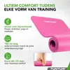 Tunturi NBR Yogamat met Draagtas - Fitnessmat Extra dik & Productafbeelding-voorbeeld 7