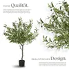 Umělý olivovník Oleand, realistická textura - 120 cm Náhled obrázku produktu 9