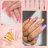 Nagelkunst-Pinselset 5-teilig, Rosa, Nagel-Liner-Pinsel Mit Produktbild-Vorschau 5