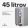 Klarstein Mini chladnička, 45 l, malá, tichá chladnička do Náhľad obrázku produktu 2