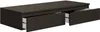 A dark gray wall-mounted desk with two open drawers. Produktbild-Vorschau