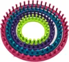 Relaxdays Strickring Set 4 Strickrahmen Instructions Tools Produktbild-Vorschau 13