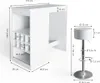 Bartisch-Set Vicco Ross Weiß 115 x 50 cm mit 2 Barhockern, Produktbild-Vorschau 3