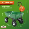 GARDEBRUK® Bollerwagen mit Kippfunktion Produktbild-Vorschau 3