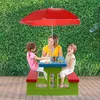 Kindersitzgruppe mit Sonnenschirm, Gartenmöbel für Kinder, Produktbild-Vorschau 2