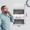 3 Monatskalender 2026 Wandkalender mit Schieber - Produktbild-Vorschau 3
