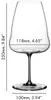 Copa De Vino Blanco Riedel Winewings - Riesling Vista previa de la imagen del producto 6