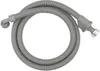 A coiled gray flexible hose with connectors on both ends, presented on a white background. Produktbild-Vorschau
