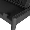 vidaXL Chaise longue Anthracite 186x60x29 cm PP Voir les images du produit 9