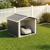 Hundehütte 102 x 91 x 84 cm, Outdoor-Hundehütte für Produktbild-Vorschau 7