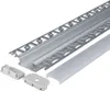 2m LED Alu Profile Schiene Unterputz Profil mit Milchglas Produktbild-Vorschau 5