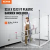 VEVOR protiprachové dveře protiprachová stěna 230 x 120 cm, Náhled obrázku produktu 2