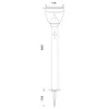 Globo Lighting Solarleuchte Edelstahl, LED Produktbild-Vorschau 11