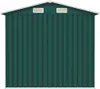 vidaXL Szopa ogrodowa zielona 205x129x183 cm stal Podgląd zdjęcia produktu 15