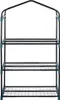 GARDEBRUK® Serre de jardin plastique 3 étagères porte Voir les images du produit 2