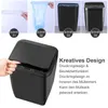 Collage showing steps for using a trash bag and a close-up of a smart trash can. Náhľad obrázku produktu