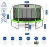 Aga SPORT EXCLUSIVE Trampoline 430 cm Vert clair + filet de Voir les images du produit 10