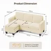 BEALIFE Klassisches Sofa | AR93 Ecksofa | Viersitzer | Produktbild-Vorschau 8