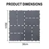 22 Stück PP-Terrassenfliesen 30x30x2 cm, 2 m², Klickfliesen Produktbild-Vorschau 2