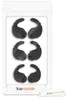 kwmobile 6x Universal Kopfhörer Haken für In-Ear Headphones Produktbild-Vorschau 4