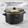 Olvy Digitaler Slow Cooker mit Timer – 6 Liter Schongarer – Produktbild-Vorschau 6