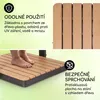 Blumfeldt Sumatra Breeze Square zahradní sprcha WPC hliník Náhled obrázku produktu 3