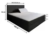 Masseno Boxspringbett MILARA 160x200 cm Komplett-Set mit Produktbild-Vorschau 7