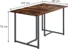 Esstisch Vicco Merido Eiche rustikal/Grau 140 x 80 cm, Produktbild-Vorschau 2