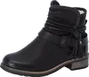 Rieker  Damenschuhe Stiefeletten Reißverschluss Schwarz Productafbeelding-voorbeeld 28