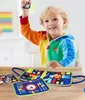 Filz-Lernbrett für Kinder - Frühpädagogisches Anziehbrett Produktbild-Vorschau 9