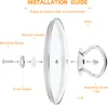 An illustration showing the parts of a pot lid and how to assemble the knob. Produktbild-Vorschau