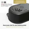 Hoffmann Bräter 2in1 oval 40x27 cm Aluguss Antihaft Produktbild-Vorschau 2