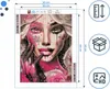 ARTULIO - Diamond Painting Set - Pop Art Frauenporträt - 40 Produktbild-Vorschau 4