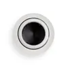 A top-down view of a black gel eyeliner pot with a silver lid. Anteprima dell’immagine prodotto