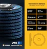Amboss Fächerschleifscheibe Set Ø 125 (8 Stck.) Korn 40-120 Produktbild-Vorschau 4