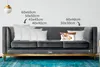 MuchoWow® Zierkissen Sofakissen Wohnzimmer Dekokissen 50x30 Produktbild-Vorschau 3