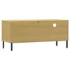 The Living Store TV-Schrank OSLO mit Metallbeinen Braun Produktbild-Vorschau 7